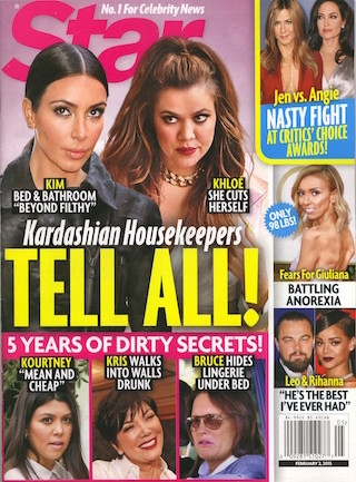 Illustration for article titled This Week In Tabloids: Rihanna Says Leo Is 'The Best She's Ever Had'